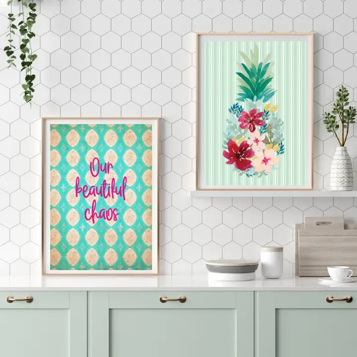Our Beautiful Chaos Print - A4
