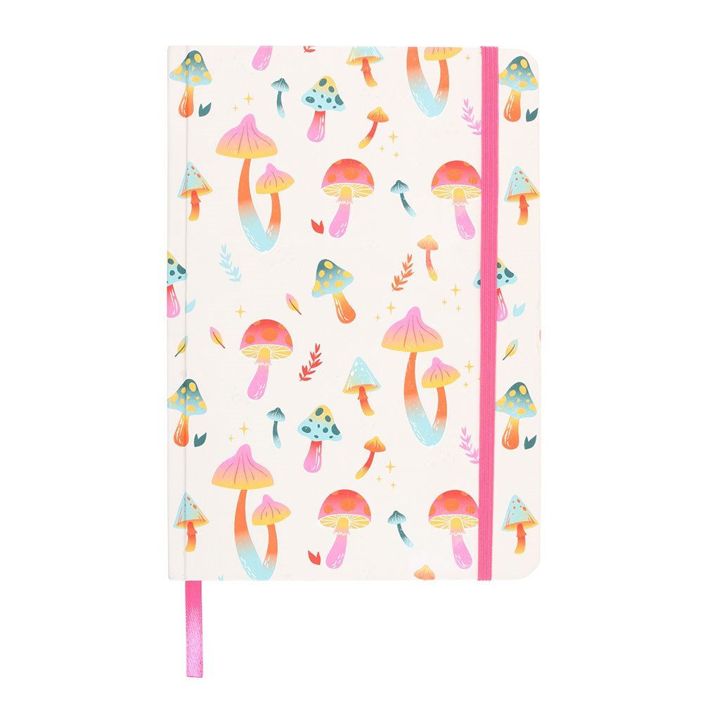 Funky Fungi Print A5 Notebook