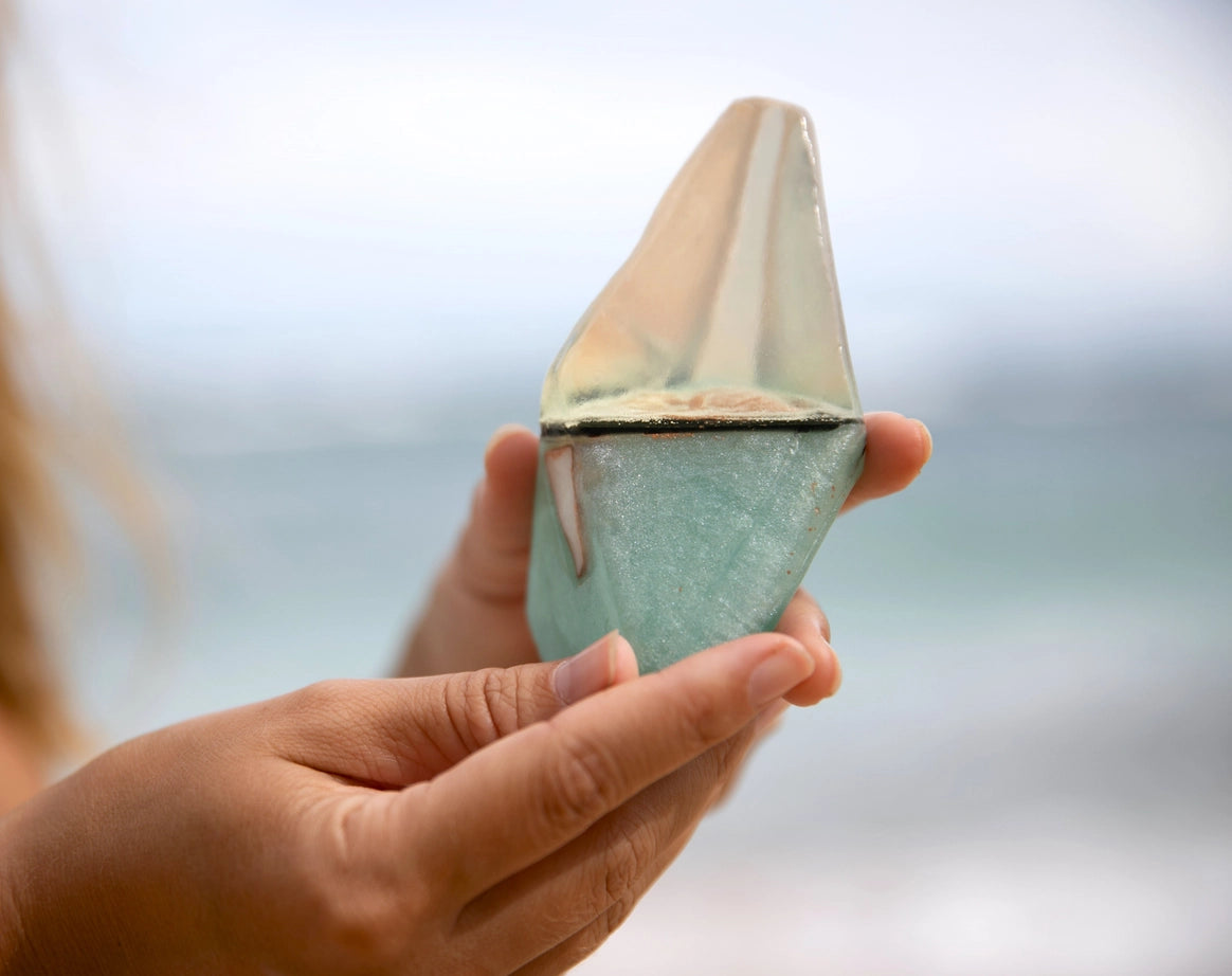 Crystal Soap - Aqaumarine -Lemongrass