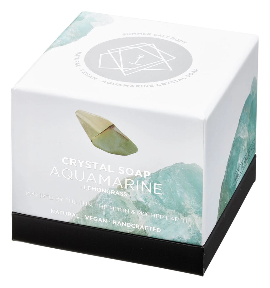 Crystal Soap - Aqaumarine -Lemongrass