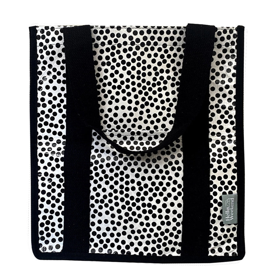 The Daily Bag - Black & White - Speckle