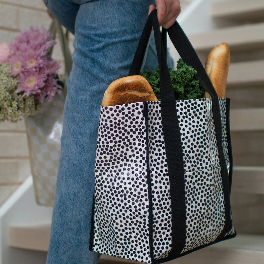 The Daily Bag - Black & White - Speckle