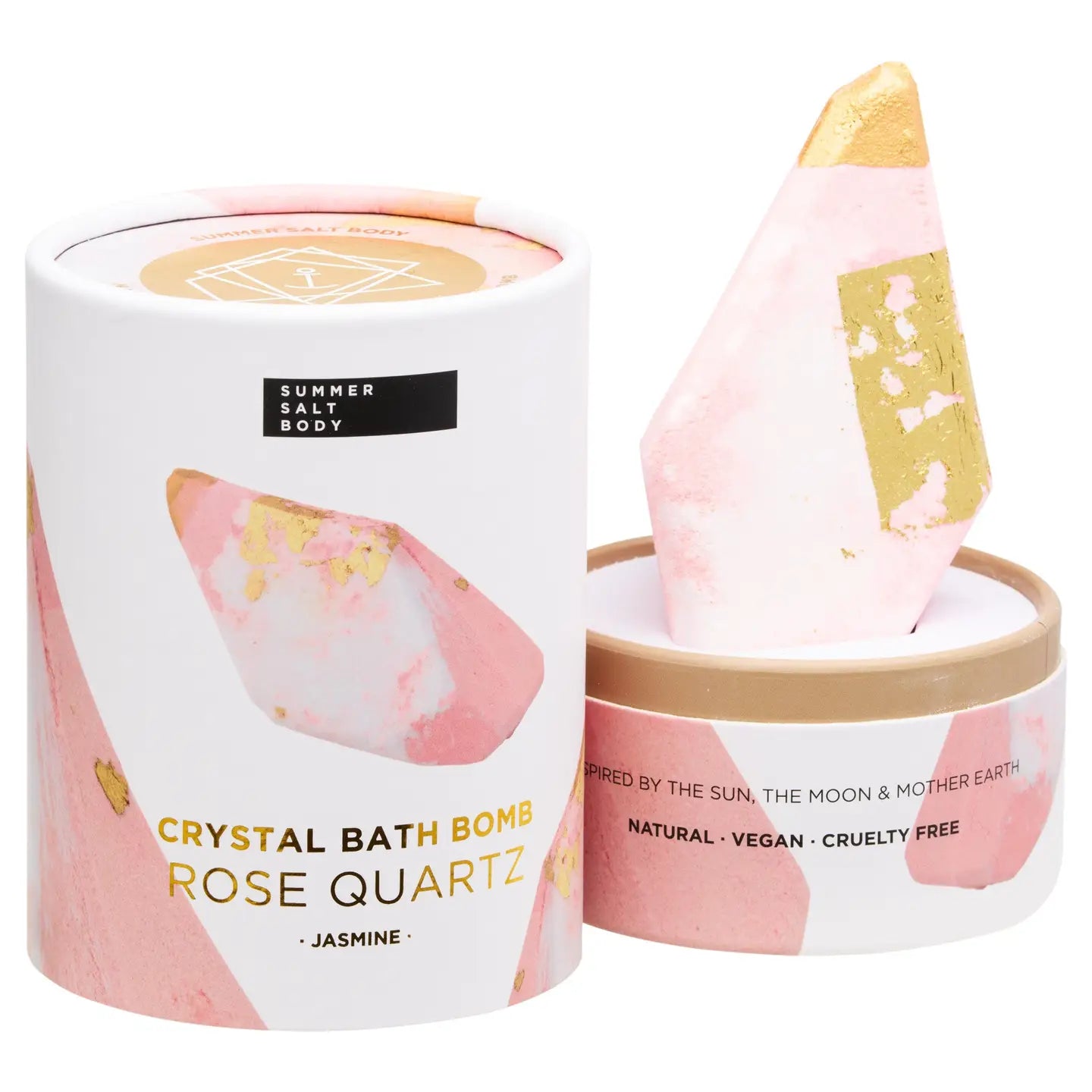 Crystal Bath Bomb - Rose Quartz